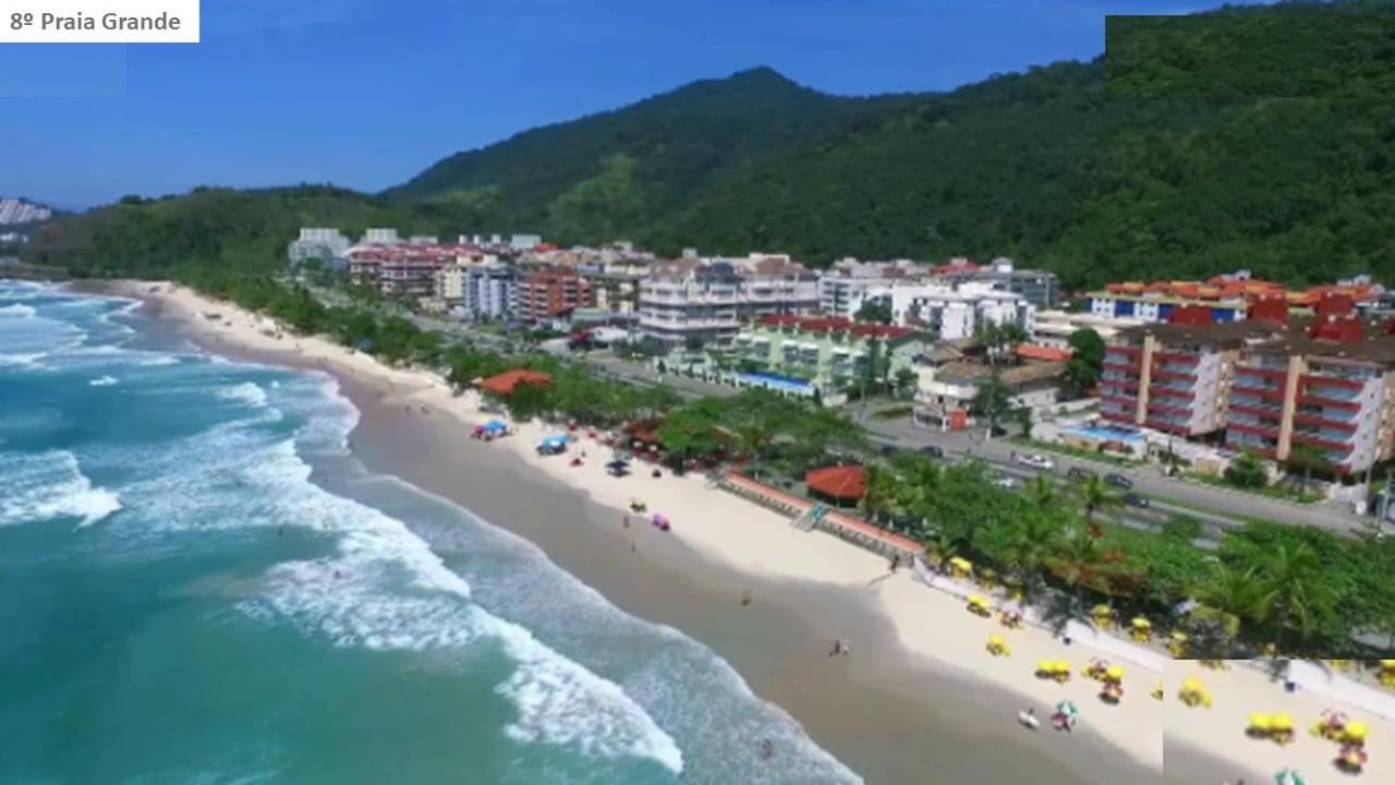 Apartamento Ubatuba - Praia grande - 80m da Praia - Até 8 Pessoas - Praia Grande Ubatuba - 2 Quartos Extérieur photo
